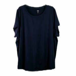 DSG - Short Sleeve Crew Neck Navy Tee - 2X
